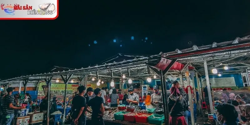 Chợ hải sản ở Mũi Né có cách di chuyển dễ dàng 