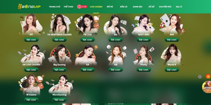 Bongvip Casino – Điểm Đến Lý Tưởng Cho Mọi Tín Đồ Đam Mê 